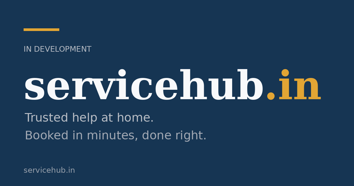 Link preview image for servicehub.in